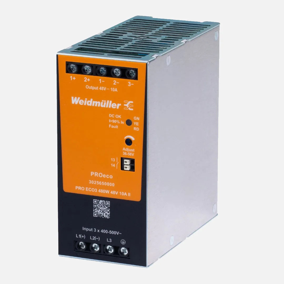PRO ECO3 480W 48V 10A II Fuente de alimentacion trifasica 3×400-500VCA