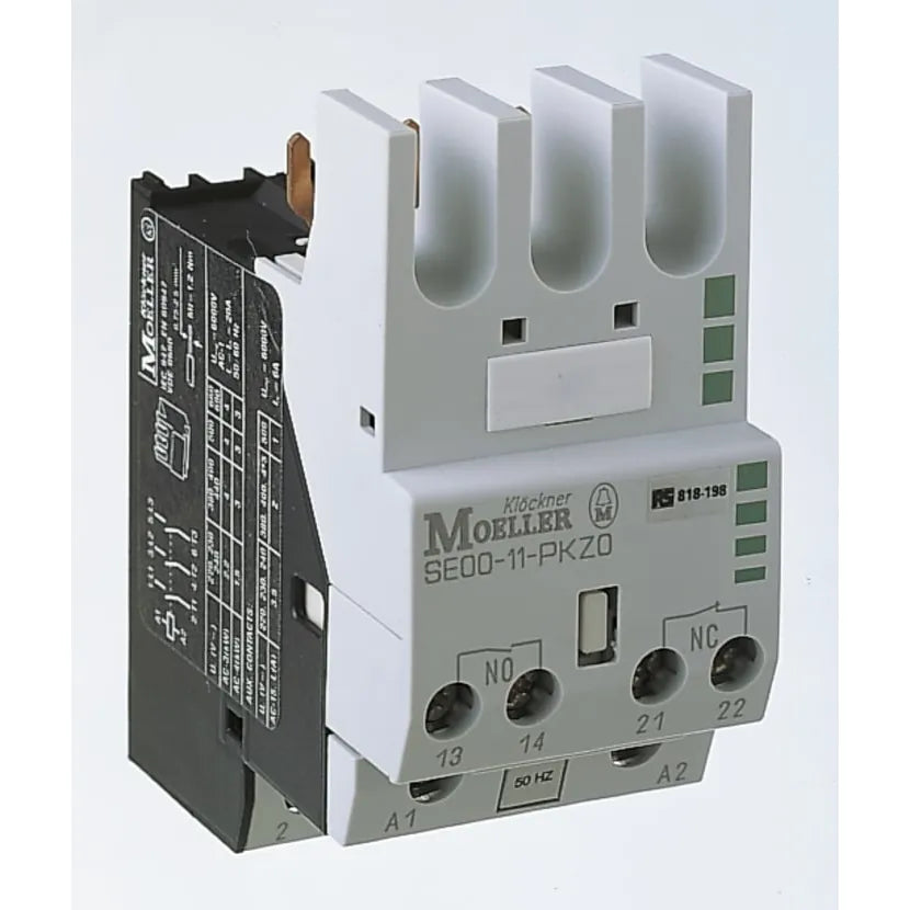S00-11-PKZ0(230V50Hz,240V60Hz) Contactor magnético trifásico + 1NA+1NC 240VCA
