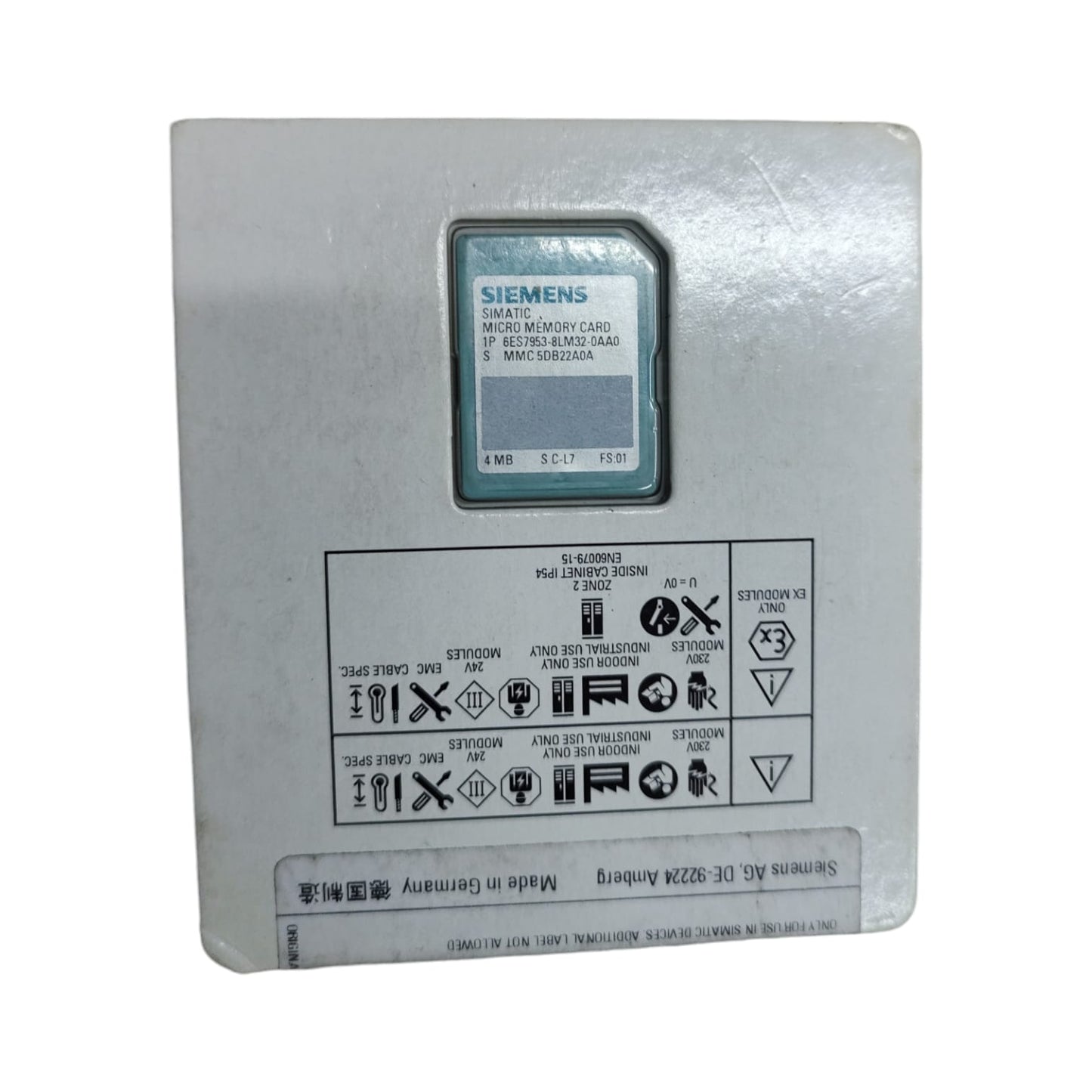 Siemens 6ES7953-8LM32-0AA0 tarjeta de memoria