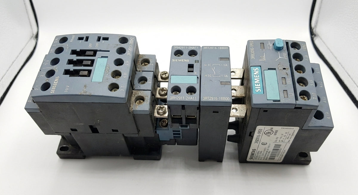 SIEMENS 3rt2015-2bb42+3rh2911-2ha11+3rt2916-1bb00+3rb30161pe0