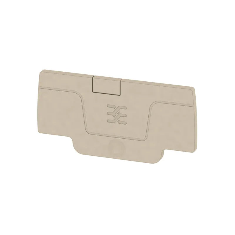 AEP 2C 1.5 Tapa final beige para clema A2C 1.5