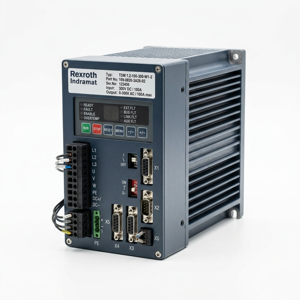 REXROTH INDRAMAT TDM 1.2-100-300-W1-2