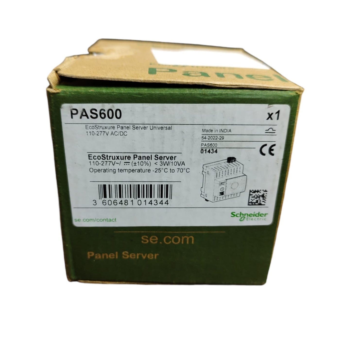 Schneider electric PAS600 unidad de control