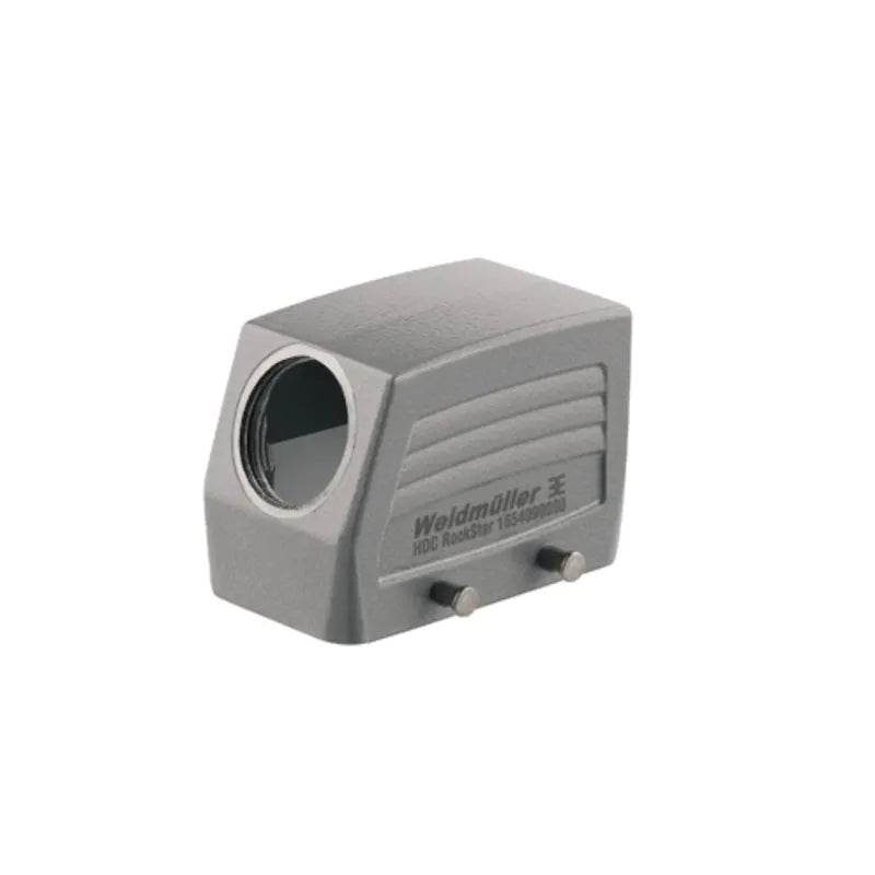 HDC 10B TSBU 1PG16G Capota con salida lateral 10P 2Ganchos Grupo 4 1xPG16 IP65