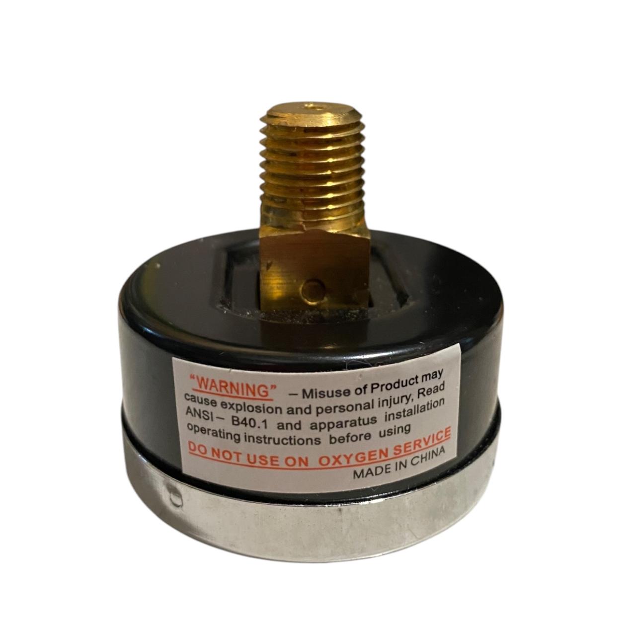 Ymax GAUGE, 0-30 PSI, 1/4, NPT manómetro
