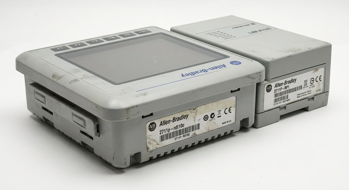 ALLEN BRADLEY 2711p-rdt10c + 2711P-RP1