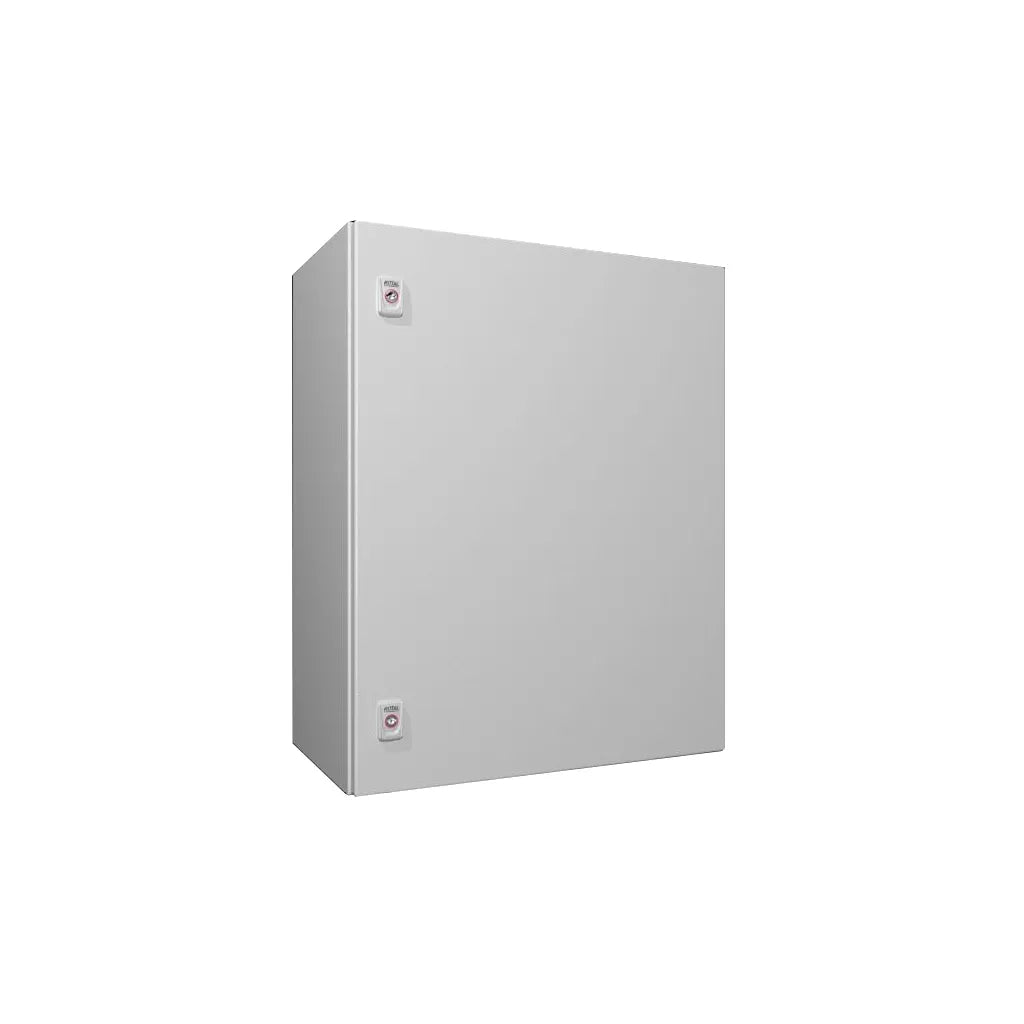 AX Gabinete mural de chapa de acero 1P 760Hx600Wx350Dmm RAL7035 IP66 NEMA 4