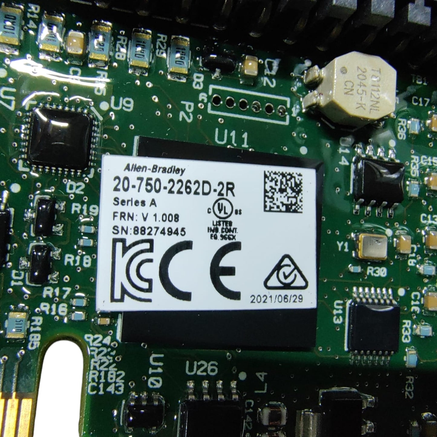 Allen Bradley 20-750-2262d-2r Módulo de entrada y salida Powerflex