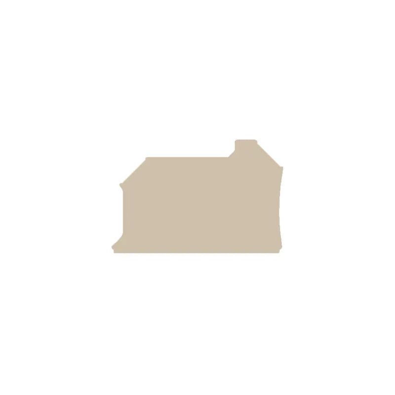 WAP WDU/WTR4/ZR Tapa final beige para clema WTR/WPE/WDU 4/ZR(ZZ)