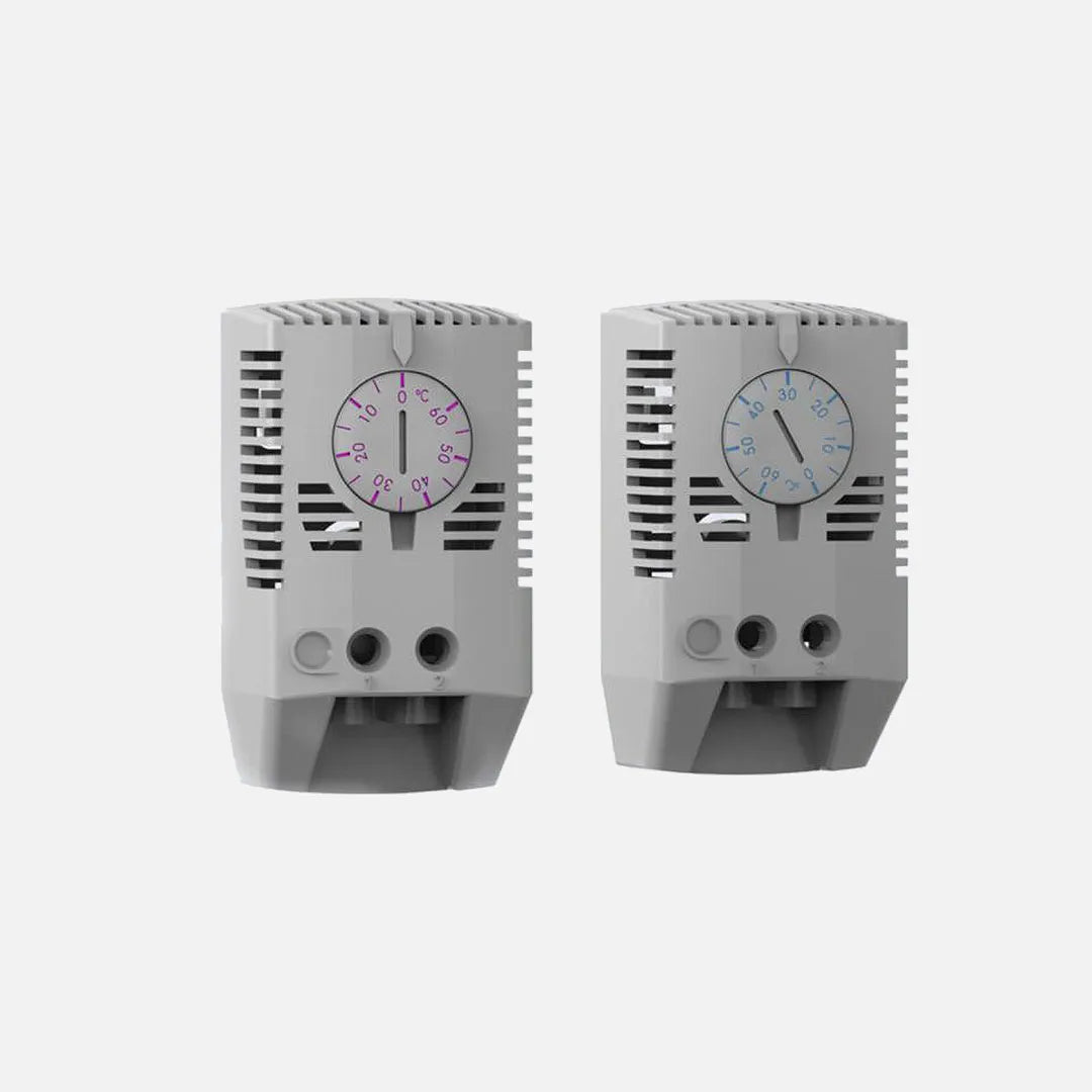 Termostato interior ajustable para armarios 0 °C a +60 °C 1NA 15A 120V