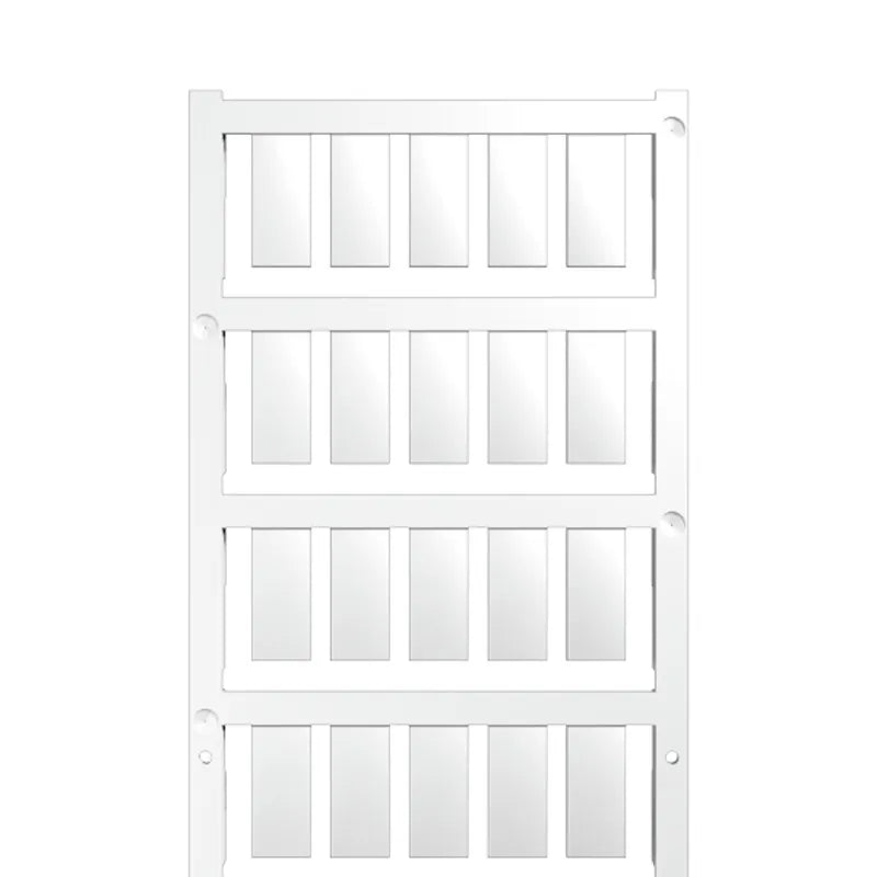 ESG 9/20 MC NE WS Etiqueta para equipos sin rotulación 9Hx20Wmm Blanca 40Pz