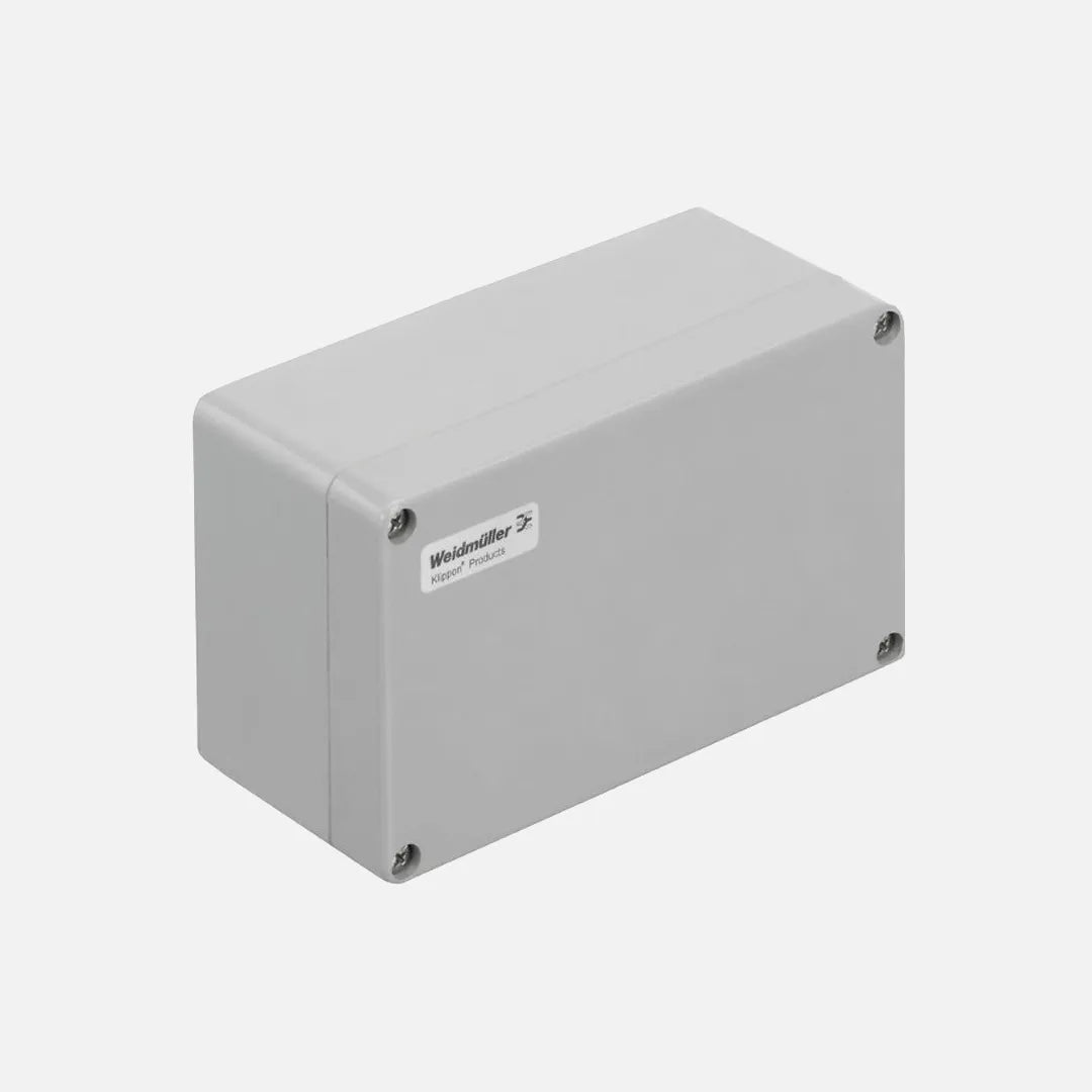 KLIPPON Caja de bornes de poliester 120Hx220Wx91Dmm IP66 RAL 7035 1 pieza