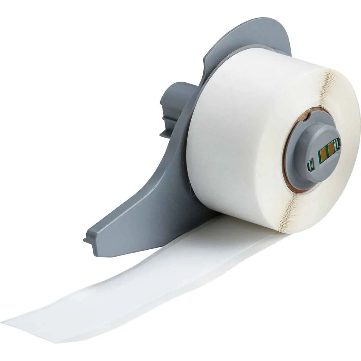 Etiqueta continua de tela de nailon 1″ 1W in x 30L ft Negro en Blanco