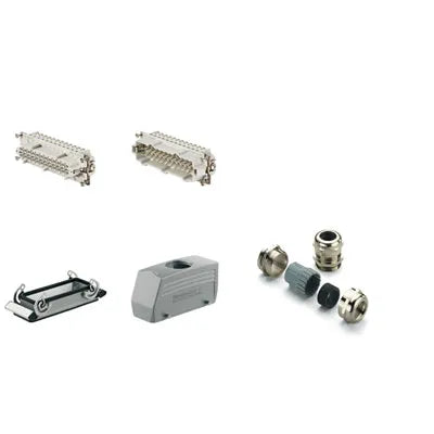 HDC-KIT-HE 24.131 KIT RockStar Salida superior 24P+PE 16A 500V Grupo8 PG21