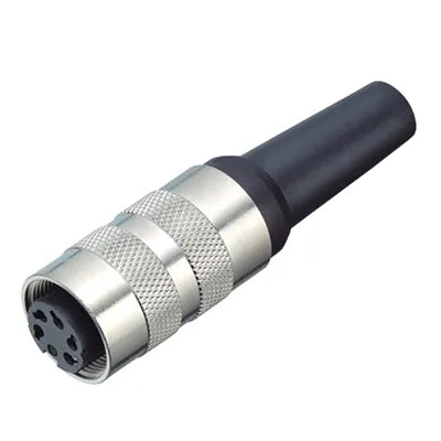 SAIB-M16-12/9 Conector hembra recto M16 12P PG9 Conexión por soldadura IP40