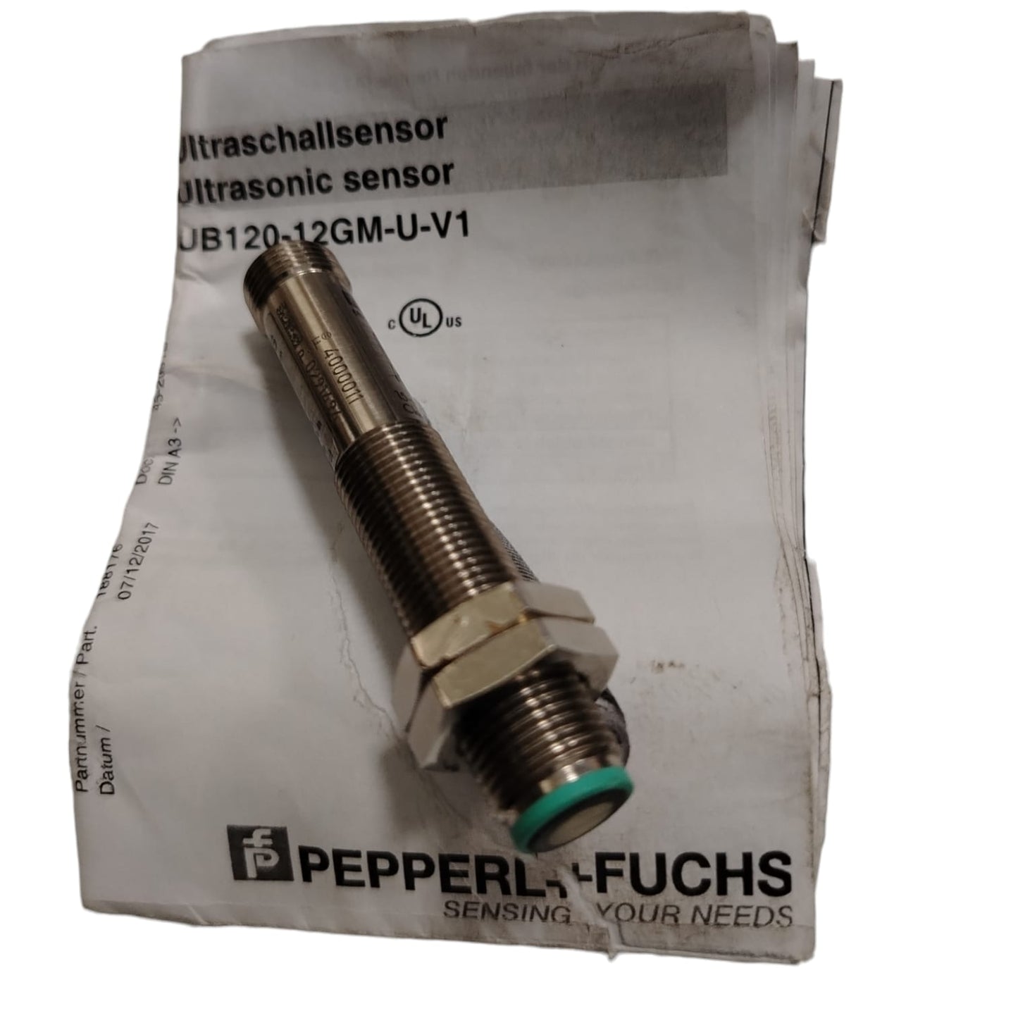 PEPPERL+FUCHS UB120-12GM-U-V1 Sensor inductivo