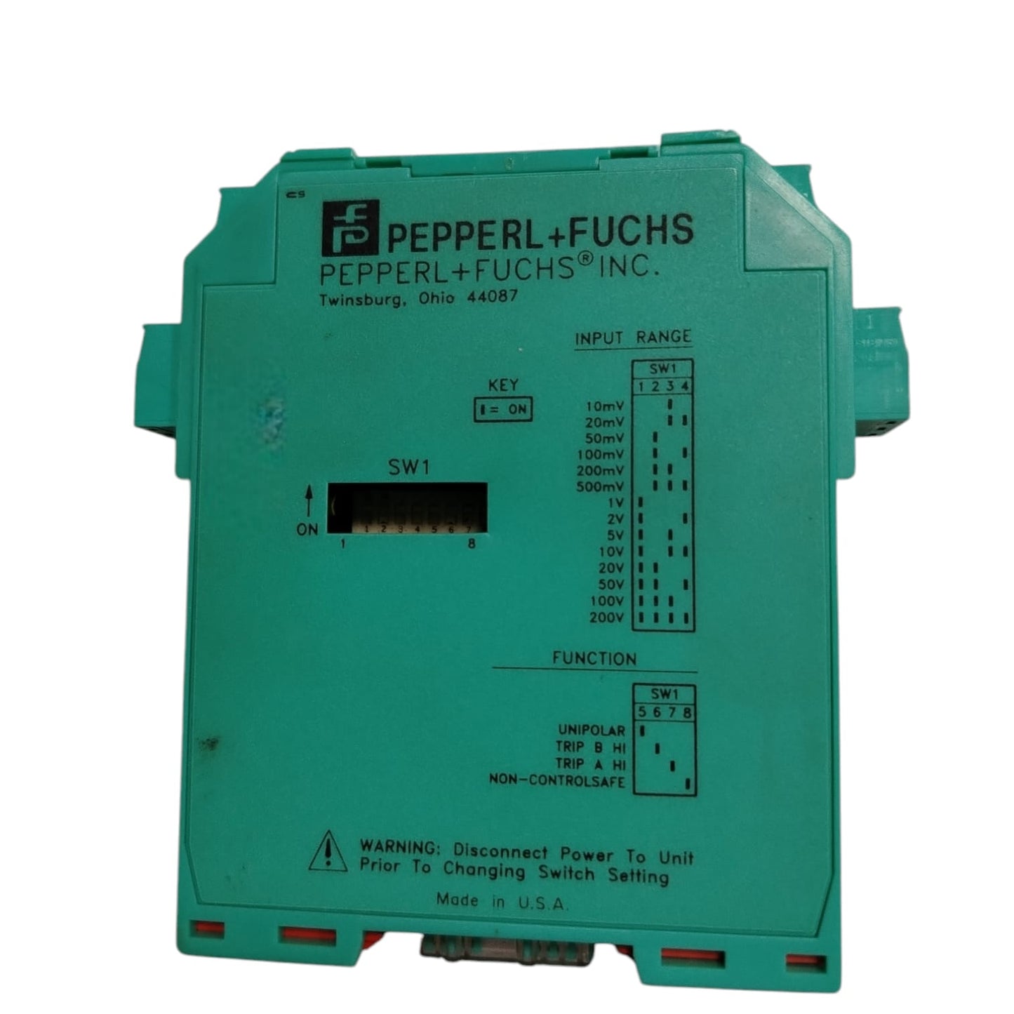 PEPPERL+FUCHS KFDA-DCV Módulo de alarma