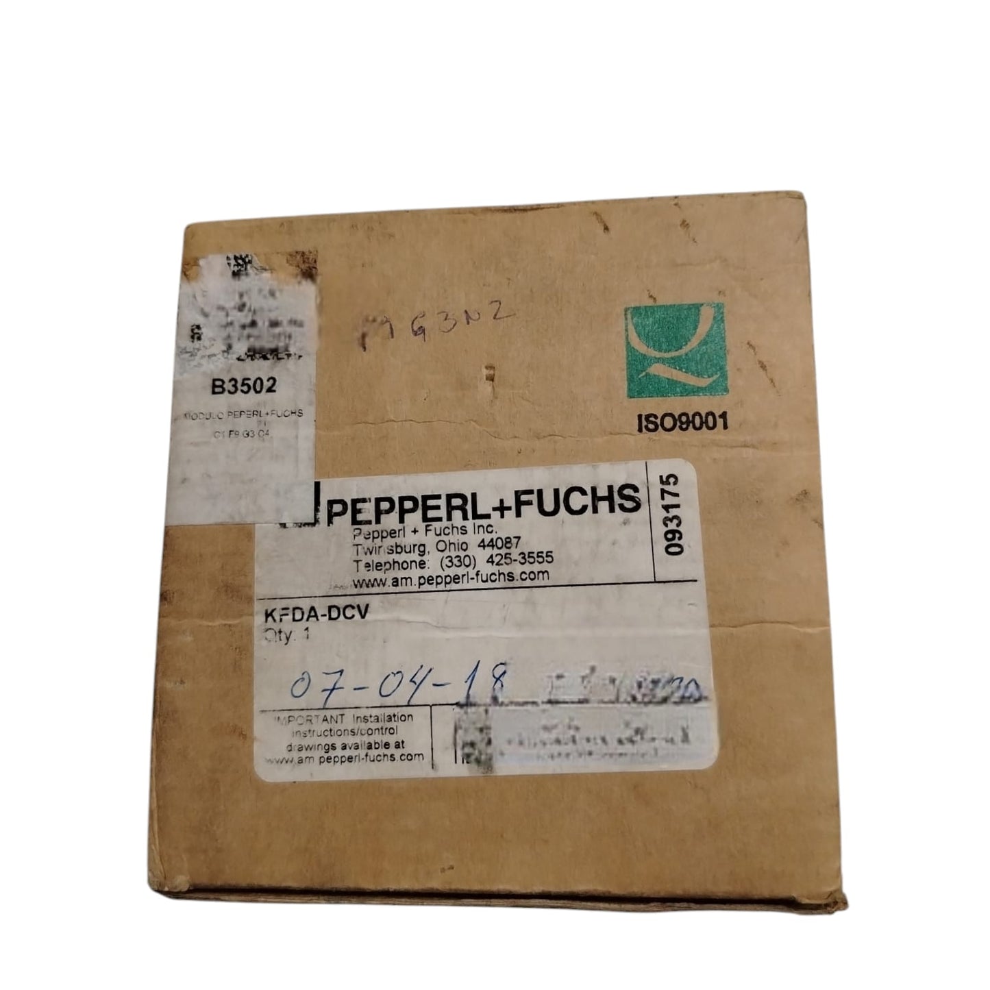 PEPPERL+FUCHS KFDA-DCV Módulo de alarma