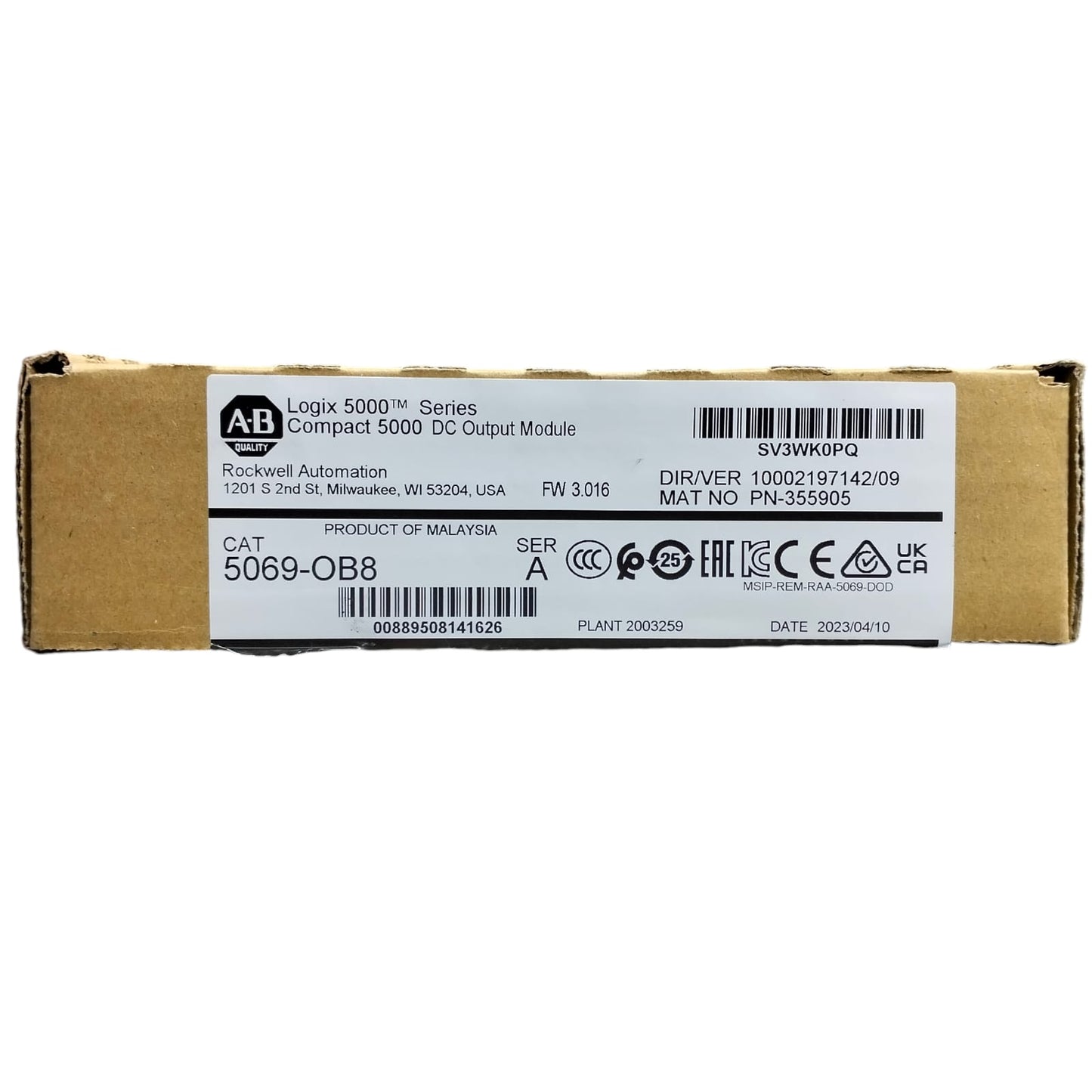 Allen Bradley 5069-if8 Módulo de salida