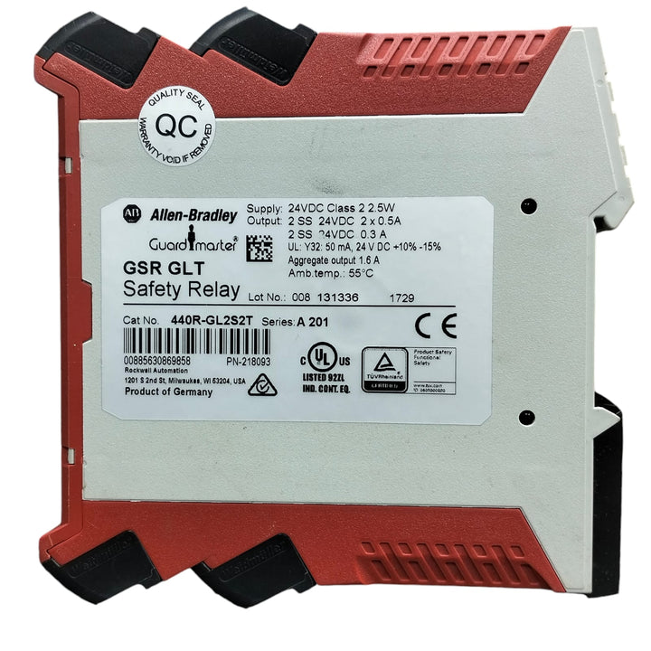 Allen Bradley 440r-gl2s2t Relé de seguridad
