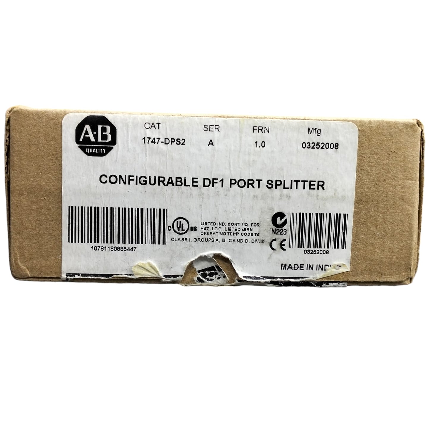 Allen Bradley 1747-dps2 / A PLC