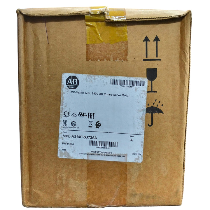 Allen Bradley Mpl-a310p-sj72aa Servomotor