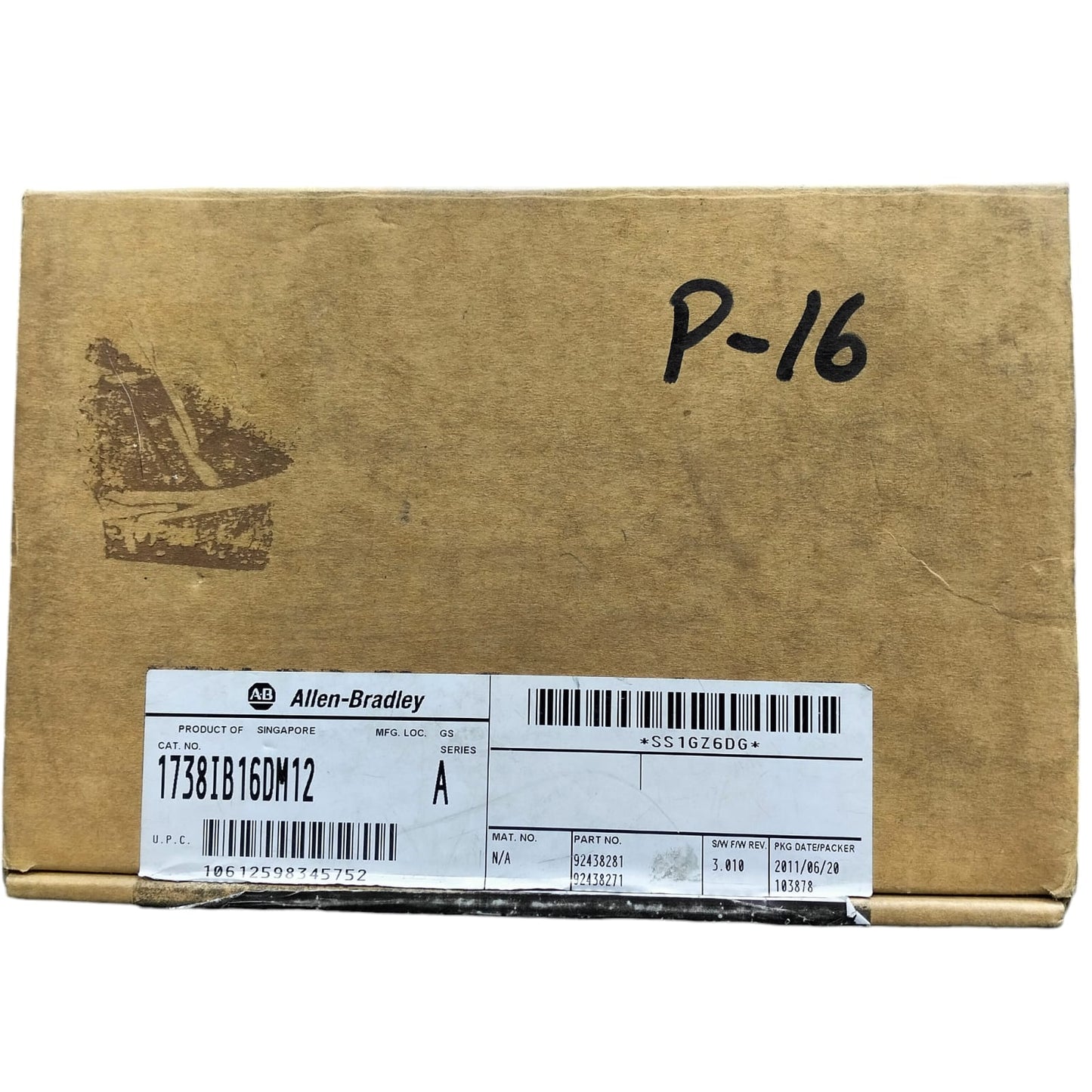 Allen Bradley 1738IB16DM12 Módulo de entrada