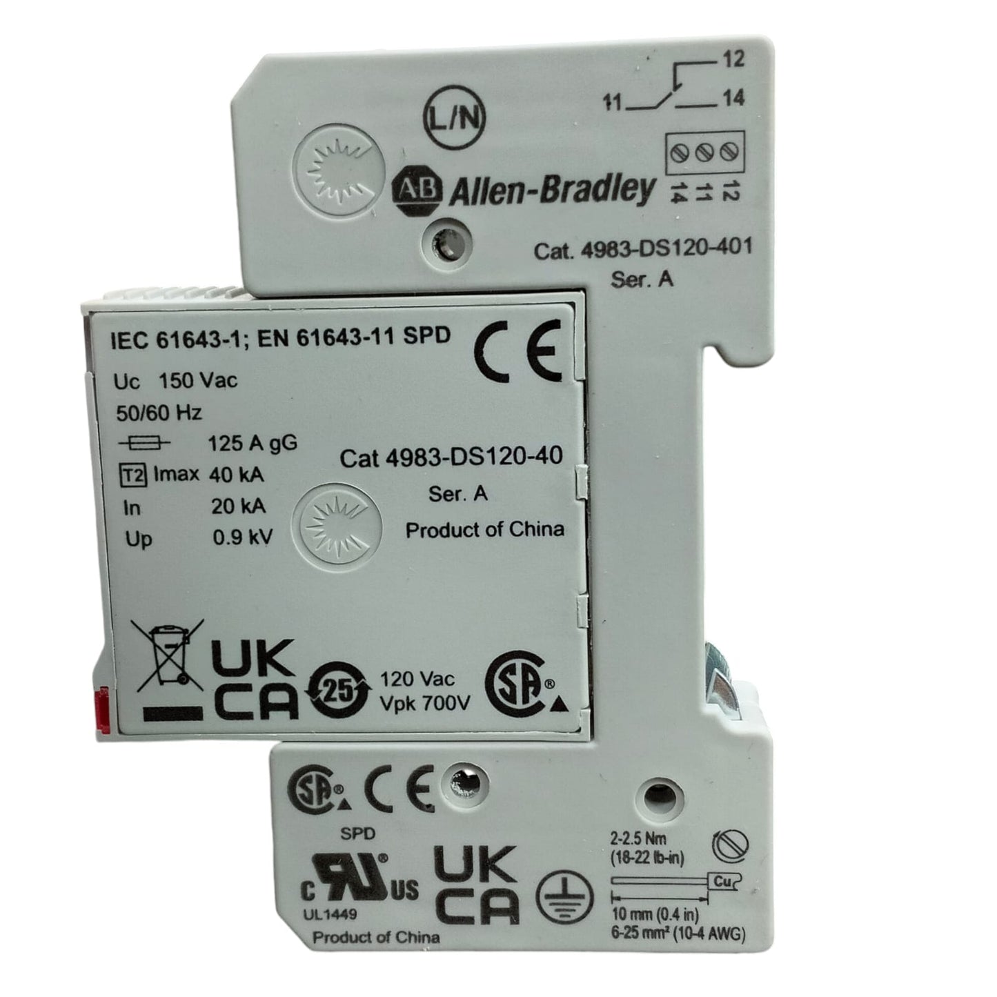 Allen Bradley 4983 Ds120 401 Supresor
