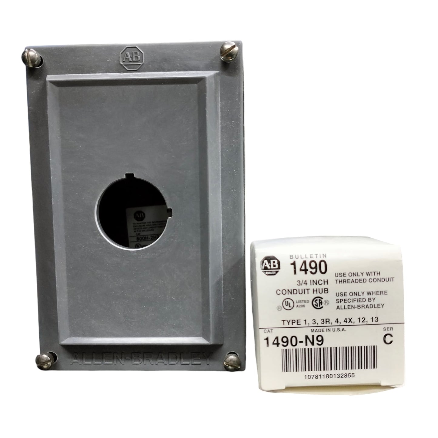 Allen Bradley 800H-2HZ4R Gabinete