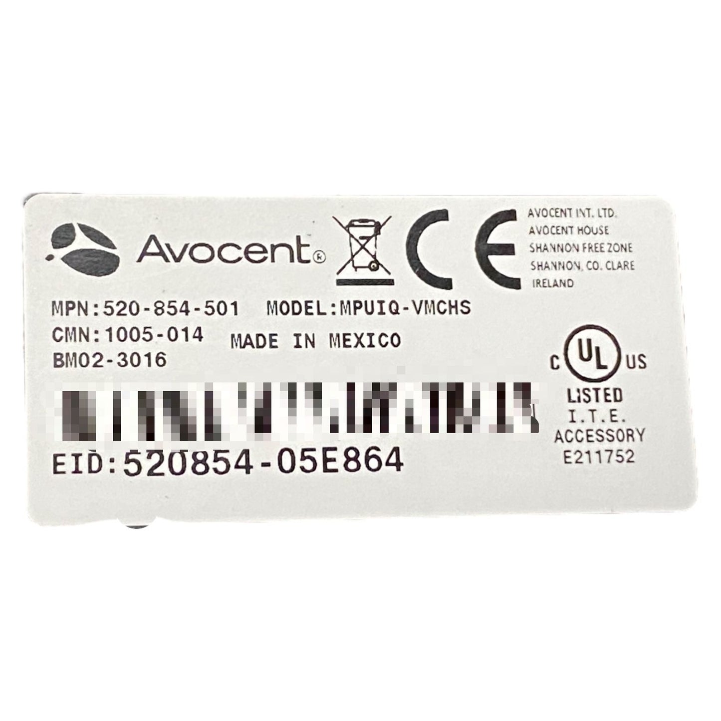 Avocent Mpuiq-vmchs Cable