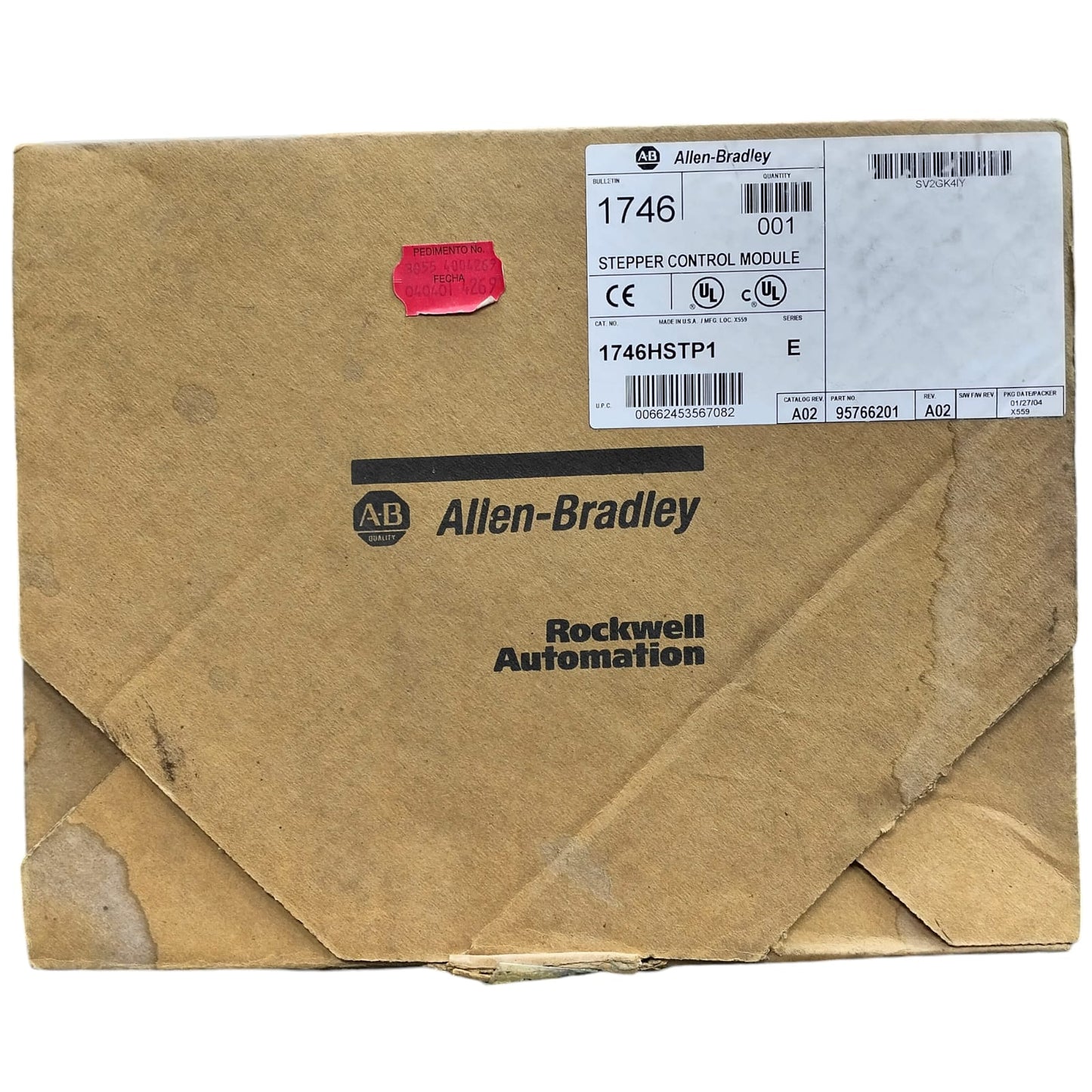 Allen Bradley 1746-hstp1 Módulo controlador