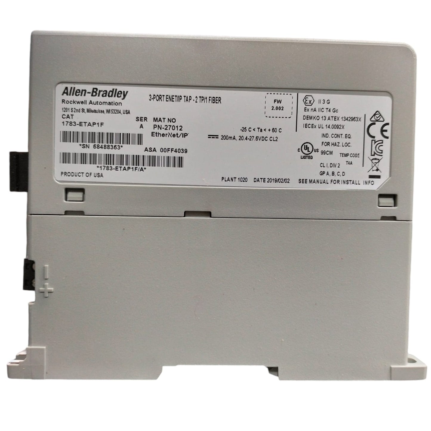 Allen-Bradley 1783-ETAP1F Switch