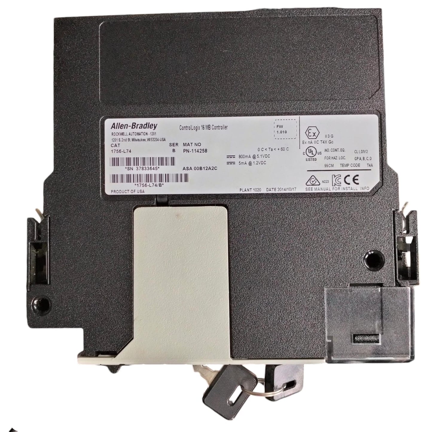 Allen Bradley 1756-l74