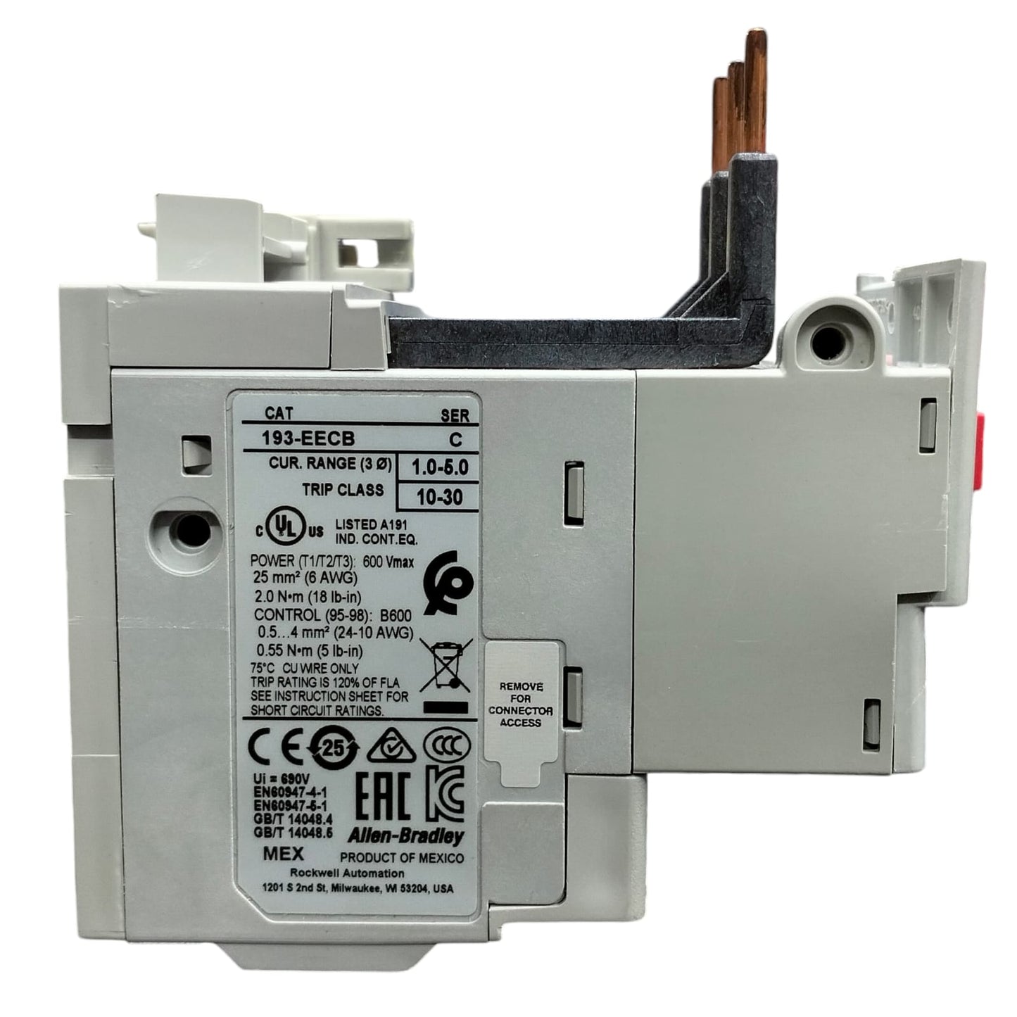 Allen Bradley 193-eecb Relevador