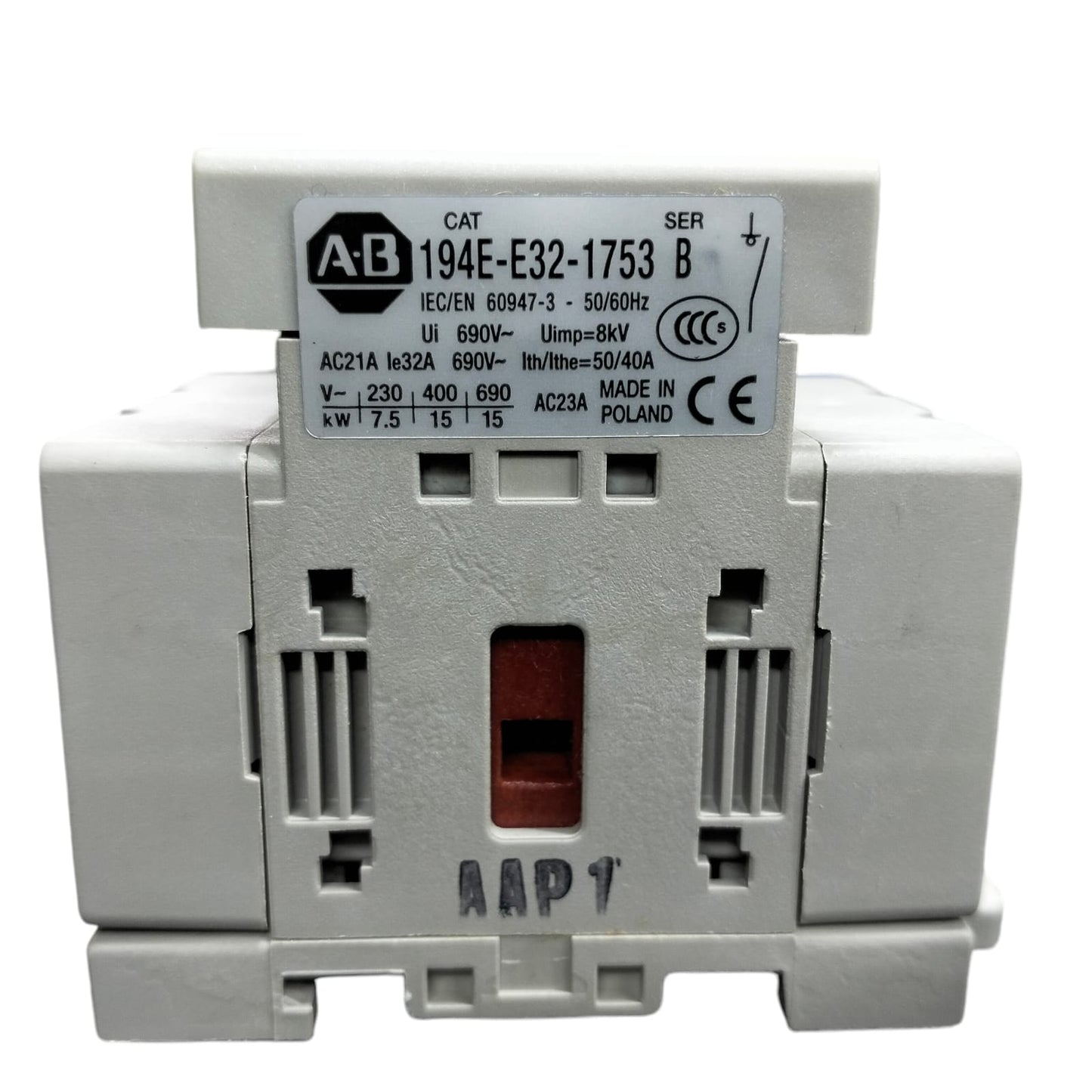 Allen Bradley 194e-e32-1753 Interruptor