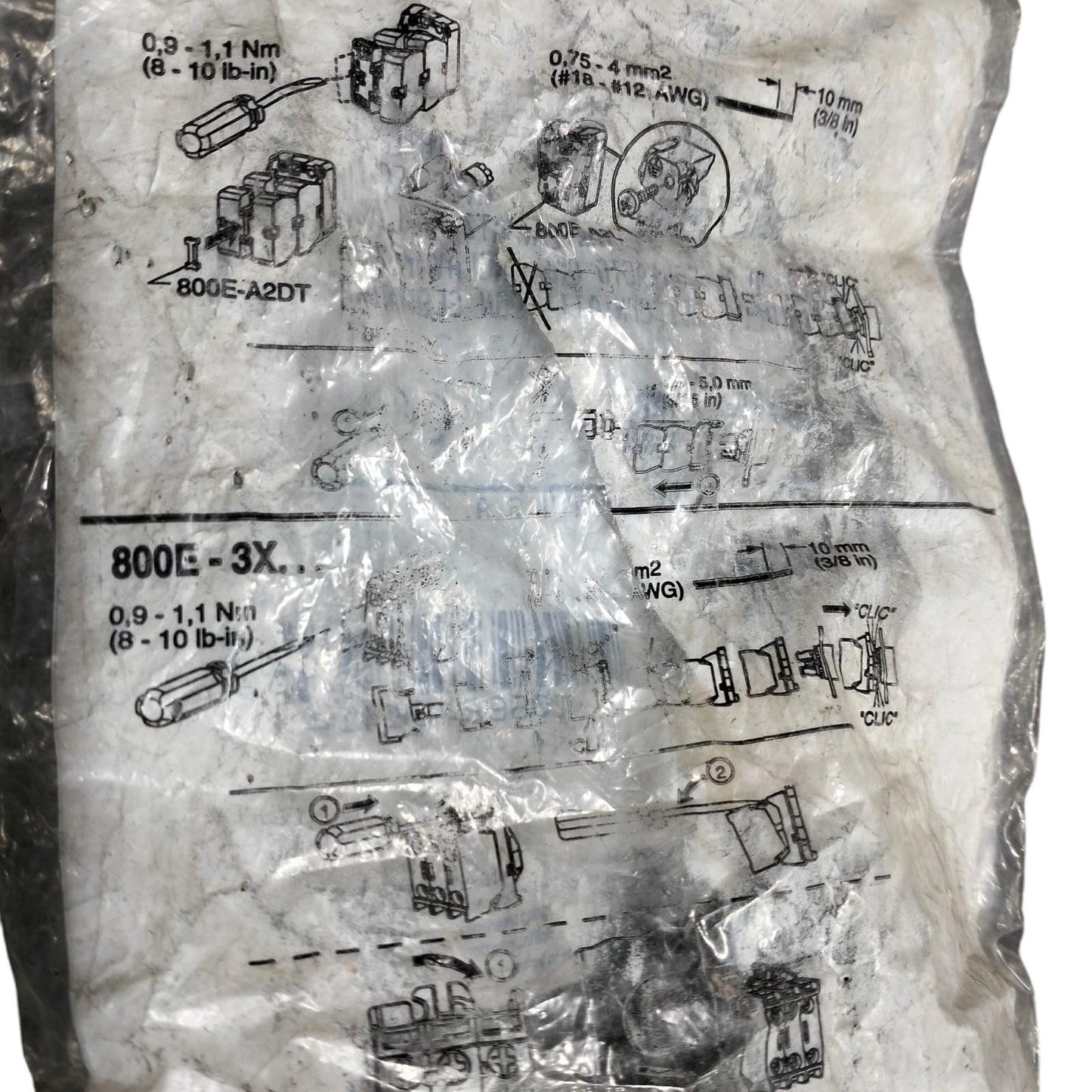 Allen Bradley 800e-2lx10 Contacto auxliar