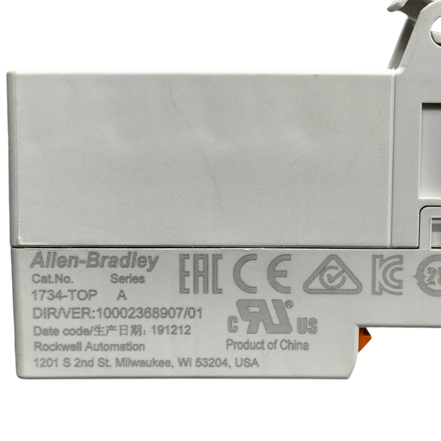 Allen Bradley 1734-top Base