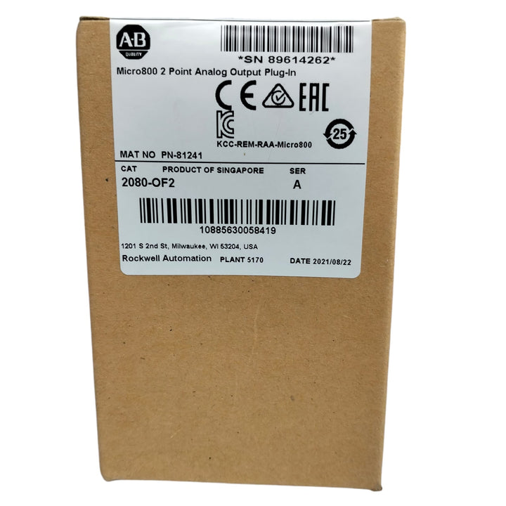 Allen Bradley 2080-of2 Módulo de salida