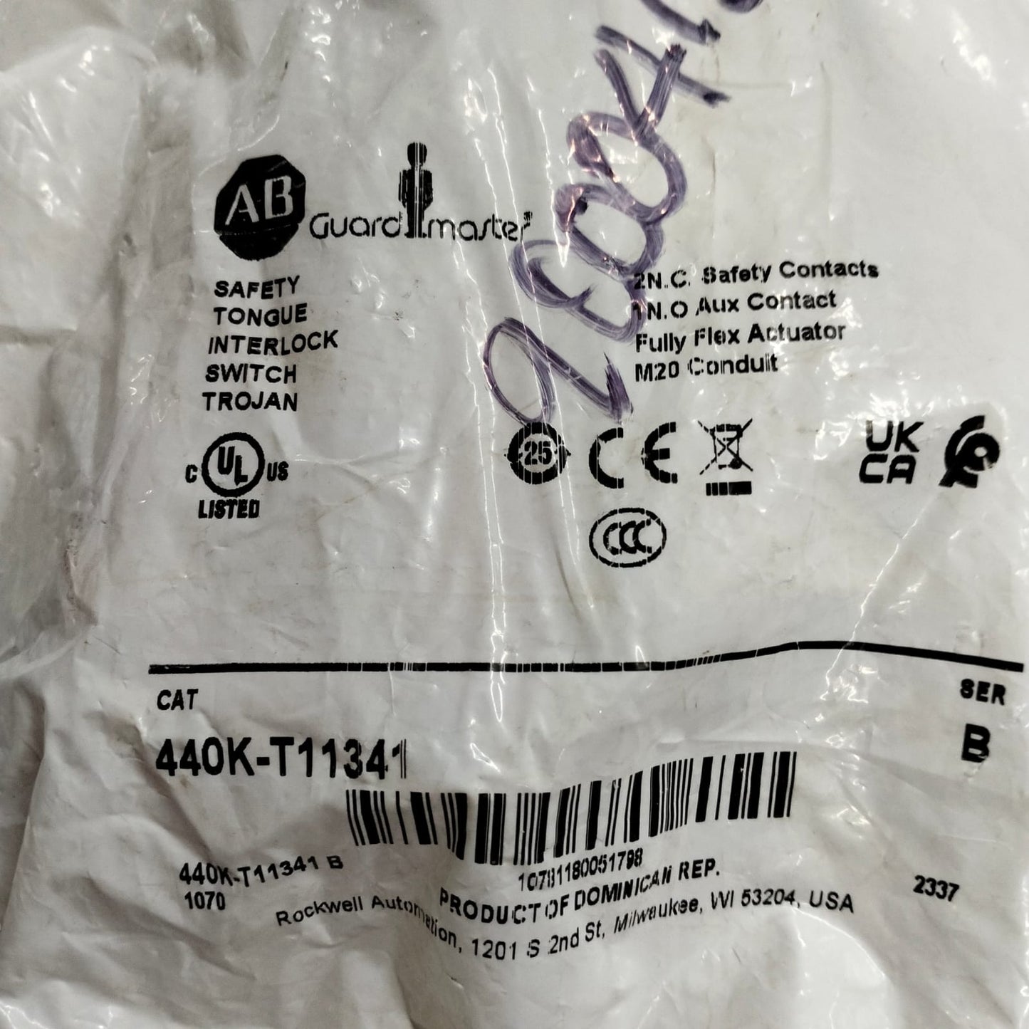 Allen Bradley 440k-t11341 Módulo de seguridad