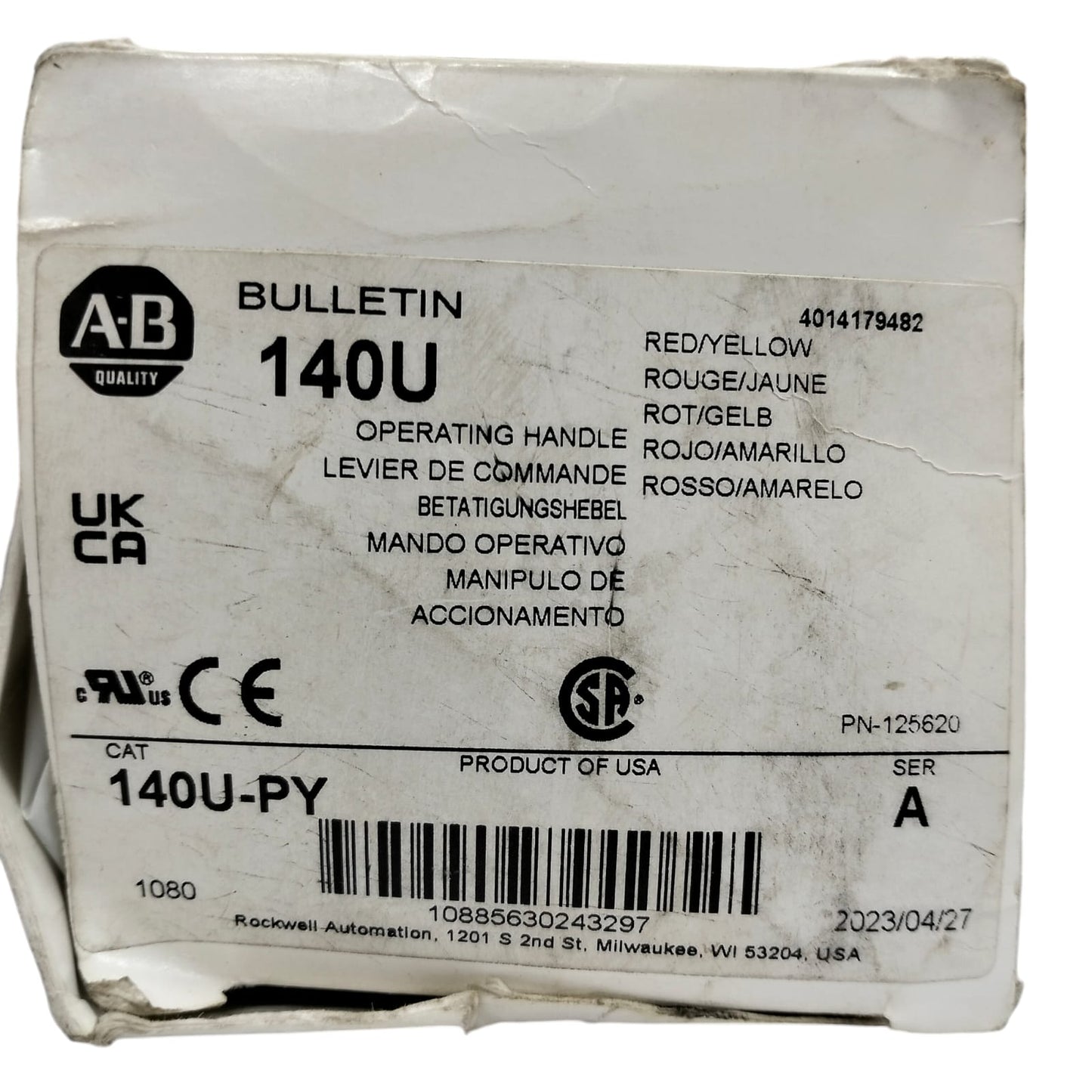 ALLEN BRADLEY 140U-PY Manija