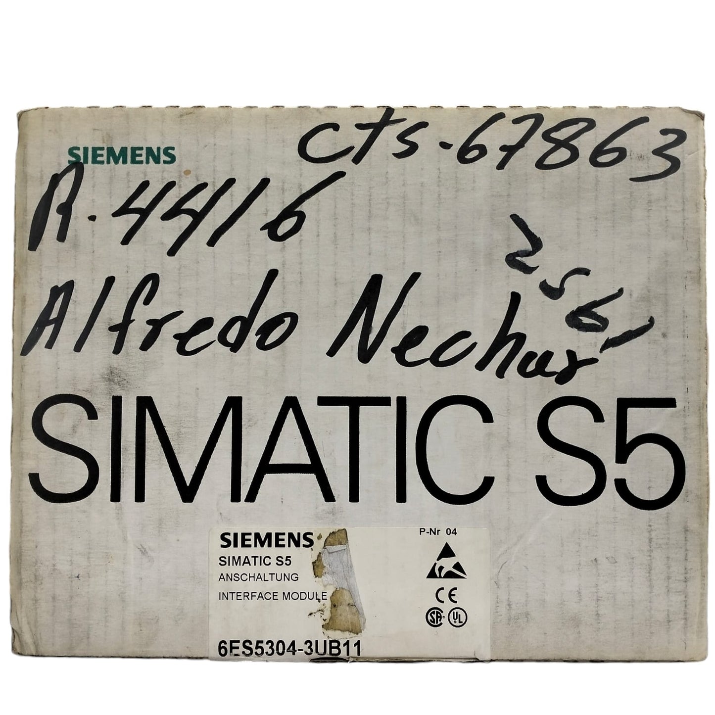 Siemens 6es5304-3ub11 Simatic S5