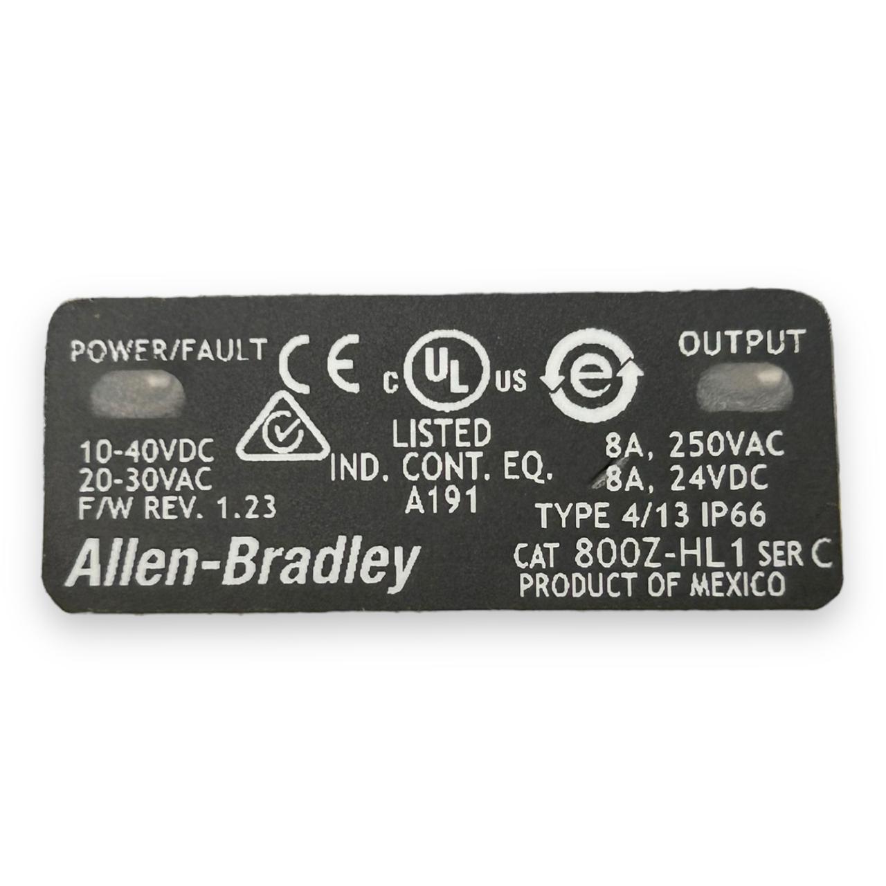 ALLEN BRADLEY 800Z-HL1 Botón táctil