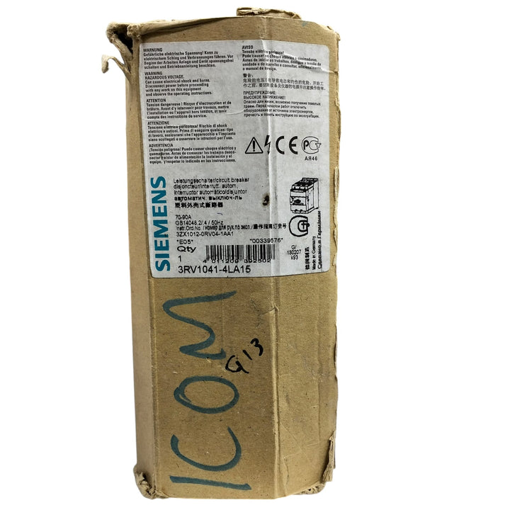 Siemens 3rv1041-4la15 *E05*