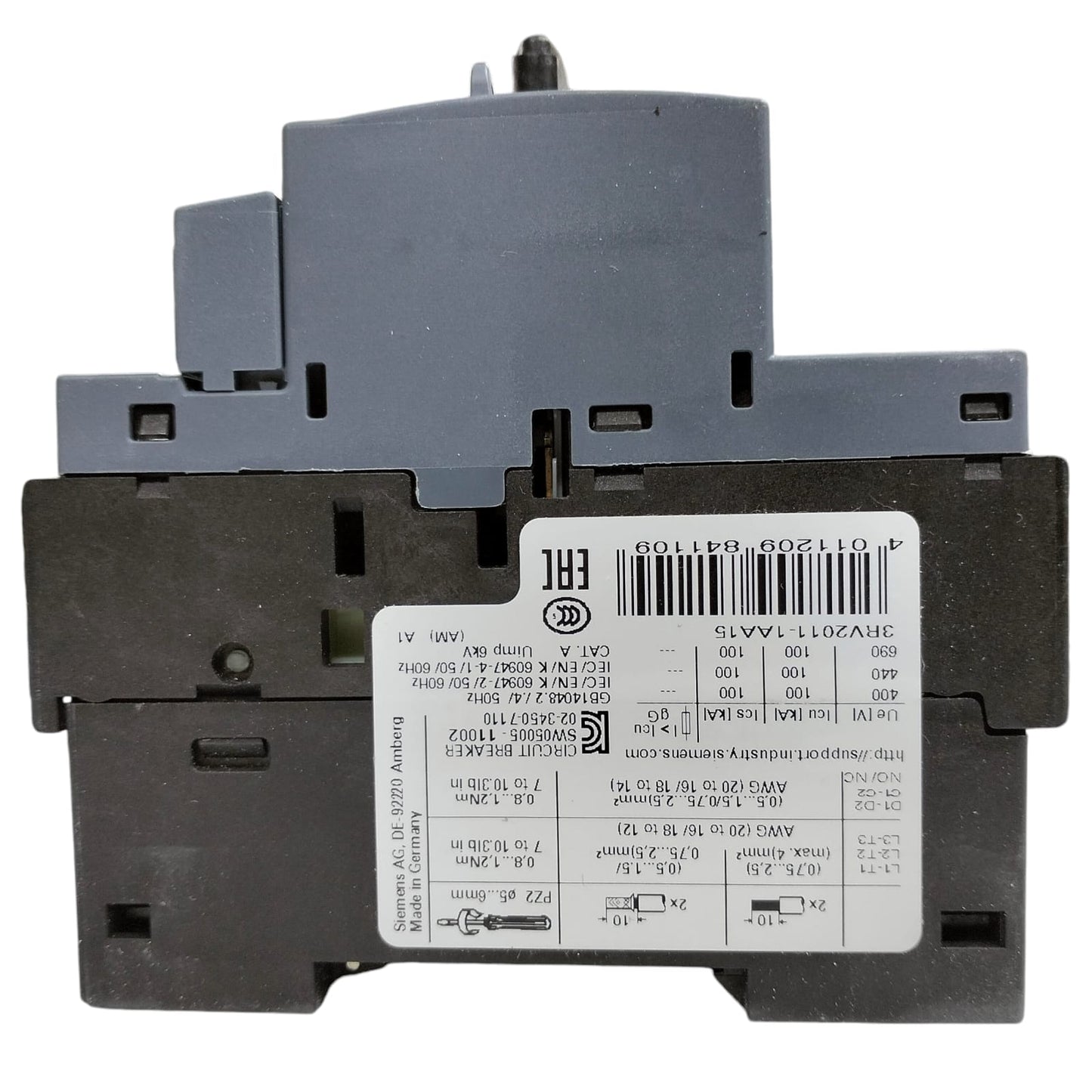 Siemens Sirius 3rv2011-1aa15 SIRIUS *E02*