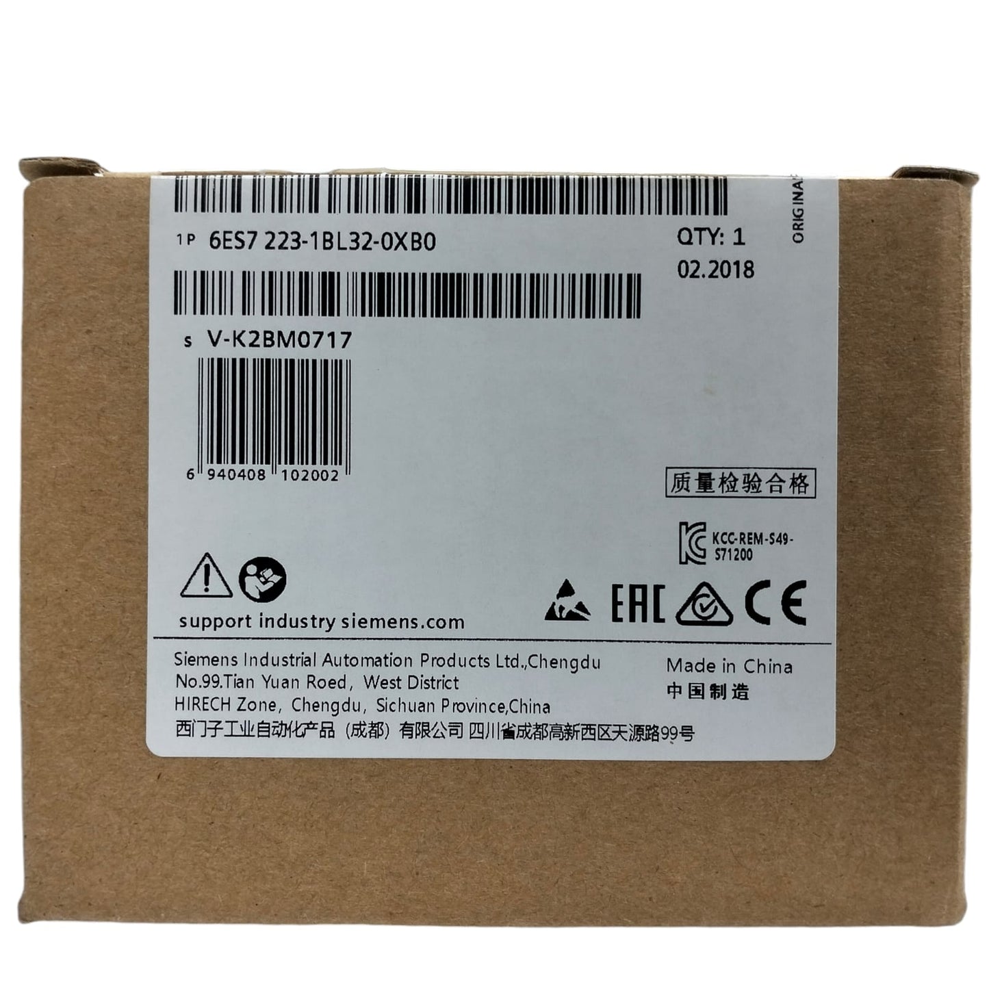 Siemens 6es7 223-1bl32-0xb0 SIMATIC S7-1200