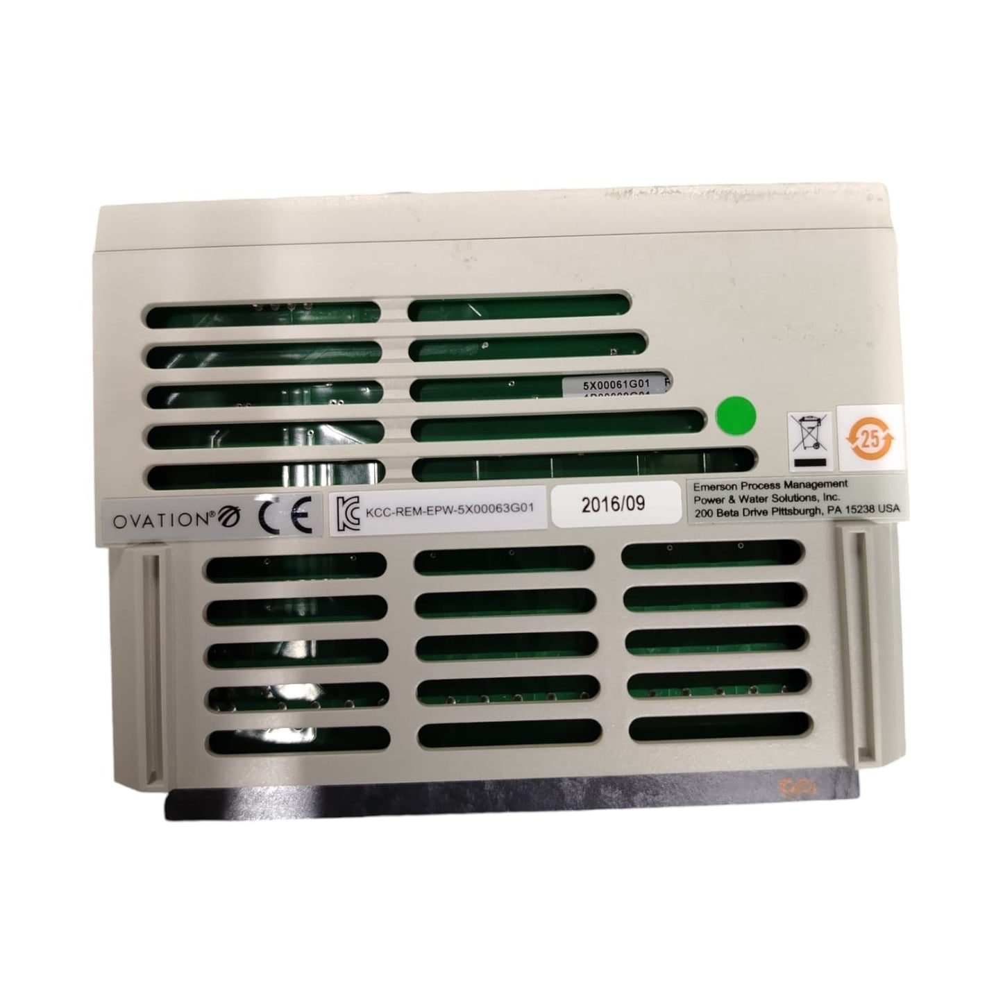 EMERSON 5X00063G01 Módulo de salida analógica