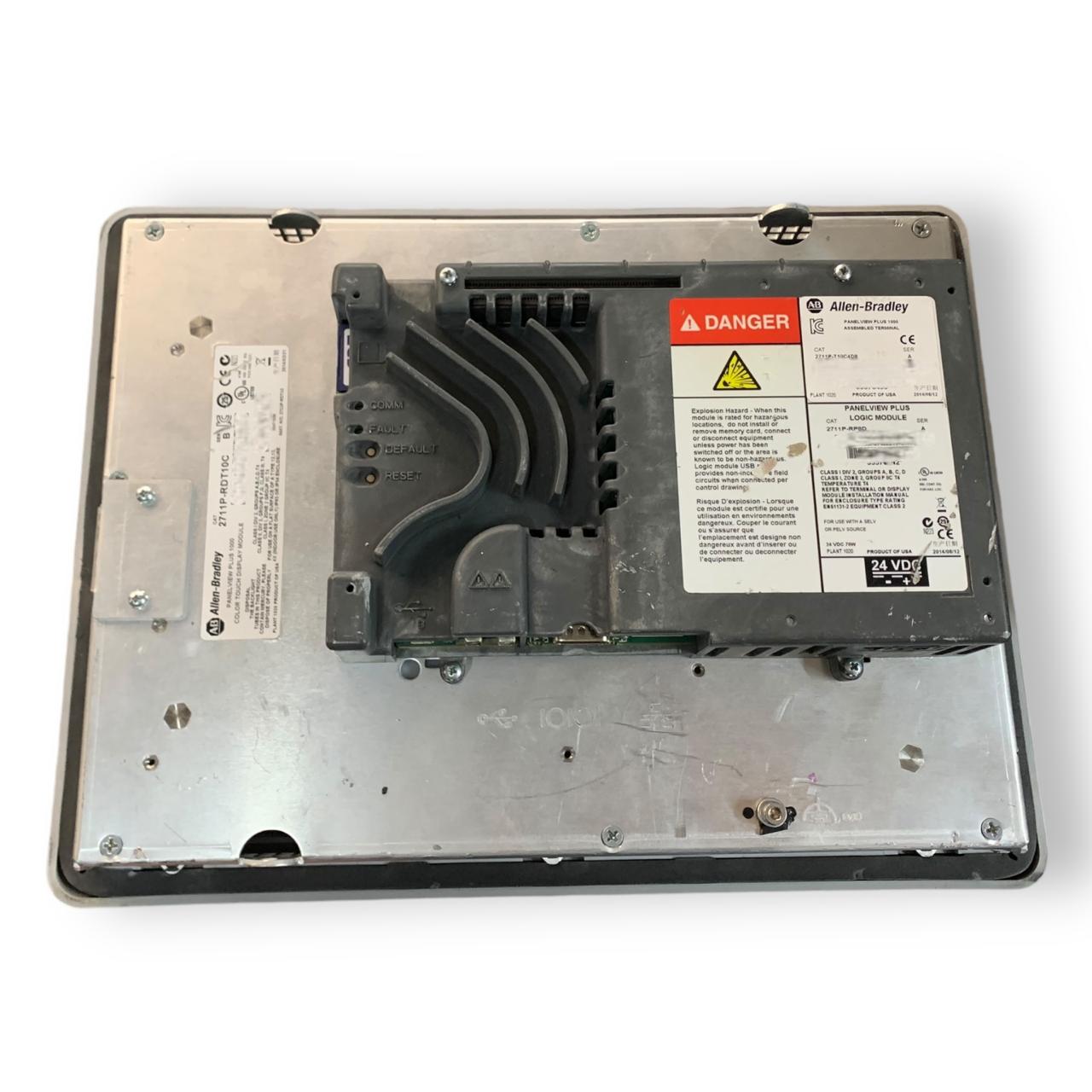 ALLEN BRADLEY 2711P-RDT10C + 2711P-RP8D Panel View