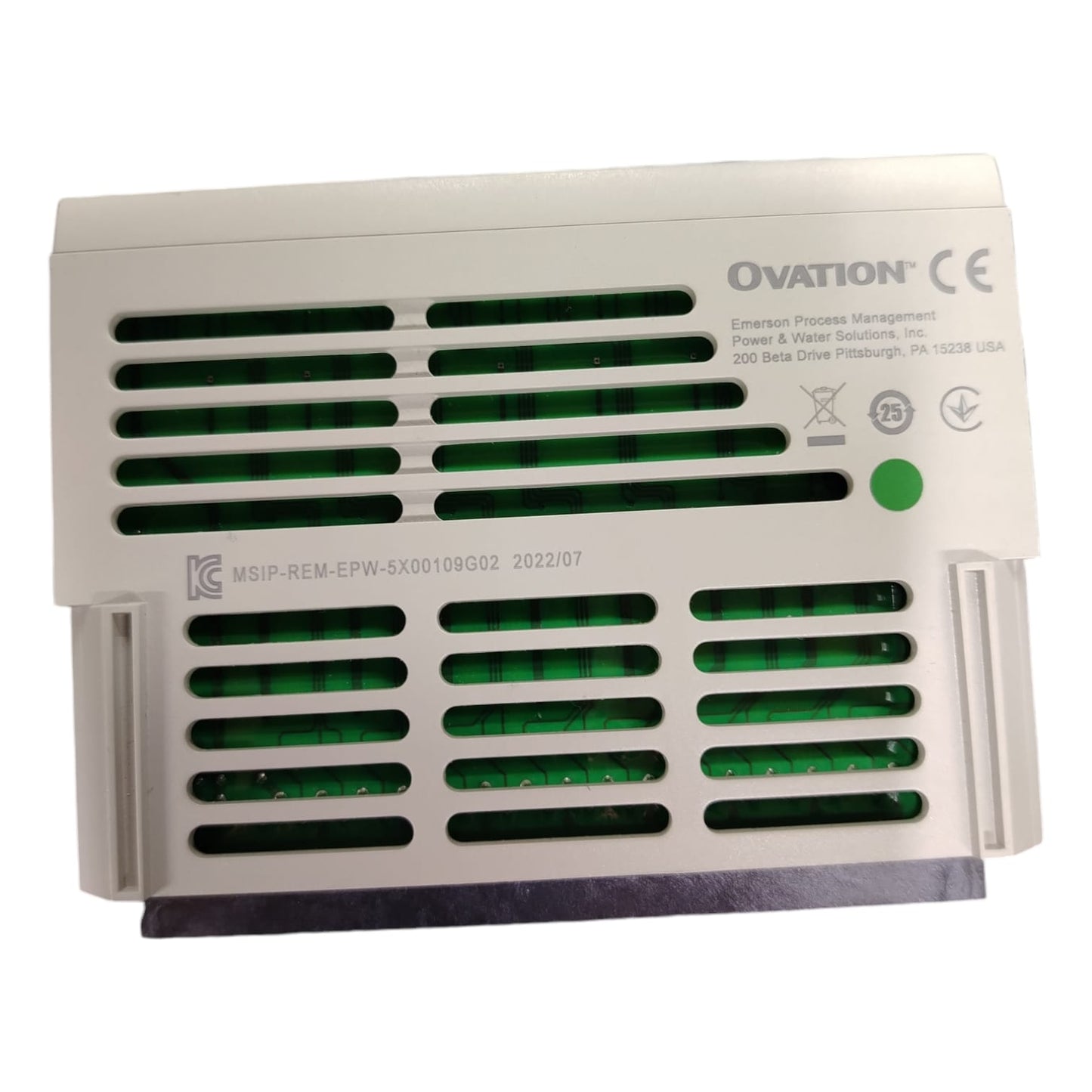 Emerson Ovation 5X00109G02 Módulo de entrada analógica