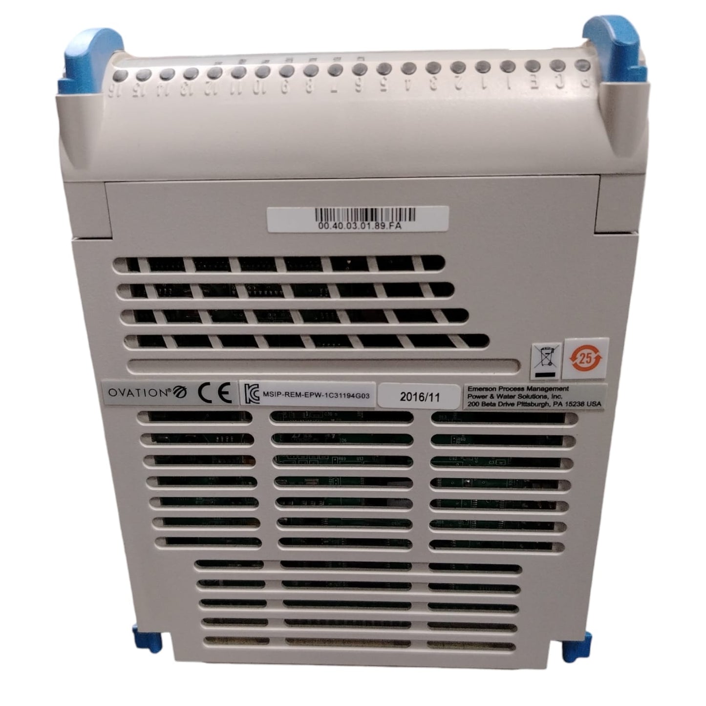 EMERSON 1C31194G03 Módulo posicionador de válvulas