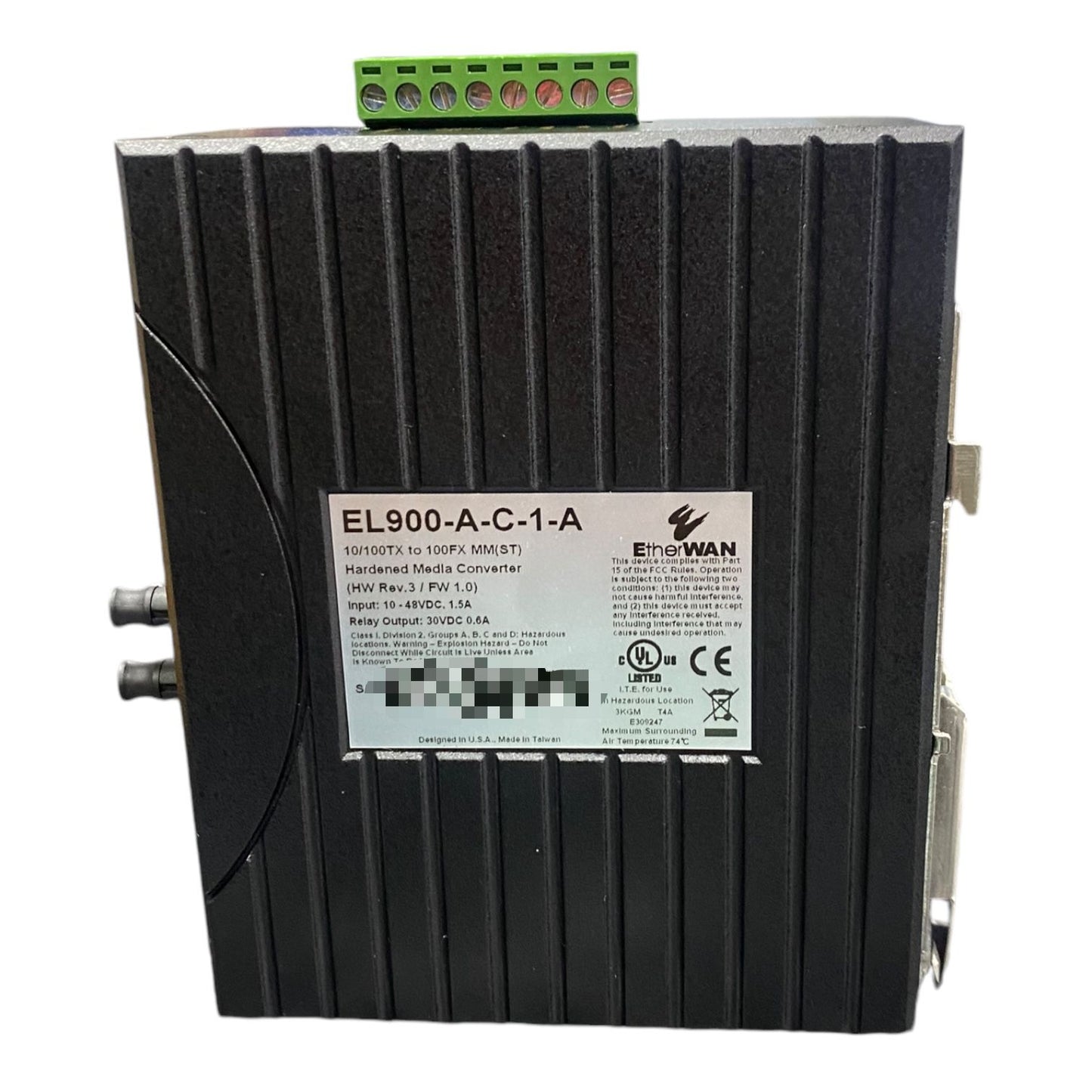 Etherwan El900-a-c-1-a CONVERTIDOR DE MEDIOS
